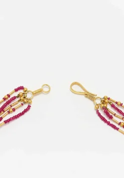 Greig Porter 18K, 5-Strand Ruby Necklace