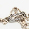 TAP by Todd Pownell 18K, White Gold Pave Diamond Link Bracelet