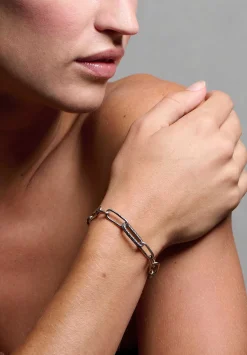 TAP by Todd Pownell 18K, White Gold Pave Diamond Link Bracelet