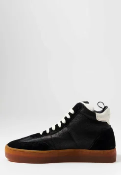 Officine Creative Kombined Oliver Sneaker In Black & White