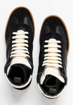 Officine Creative Kombined Oliver Sneaker In Black & White