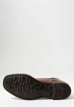 Officine Creative Leather Calixte Ignis T. Boots In Cigar Brown