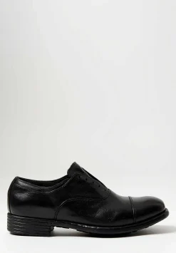 Officine Creative Leather Calixte Ignis T. Shoes In Nero Black