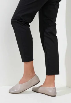 Marsèll Leather Coltellaccio Ballerina Flat In Argilla Grey