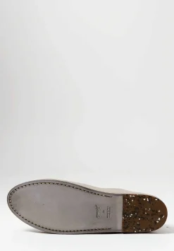 Marsèll Leather Coltellaccio Ballerina Flat In Argilla Grey