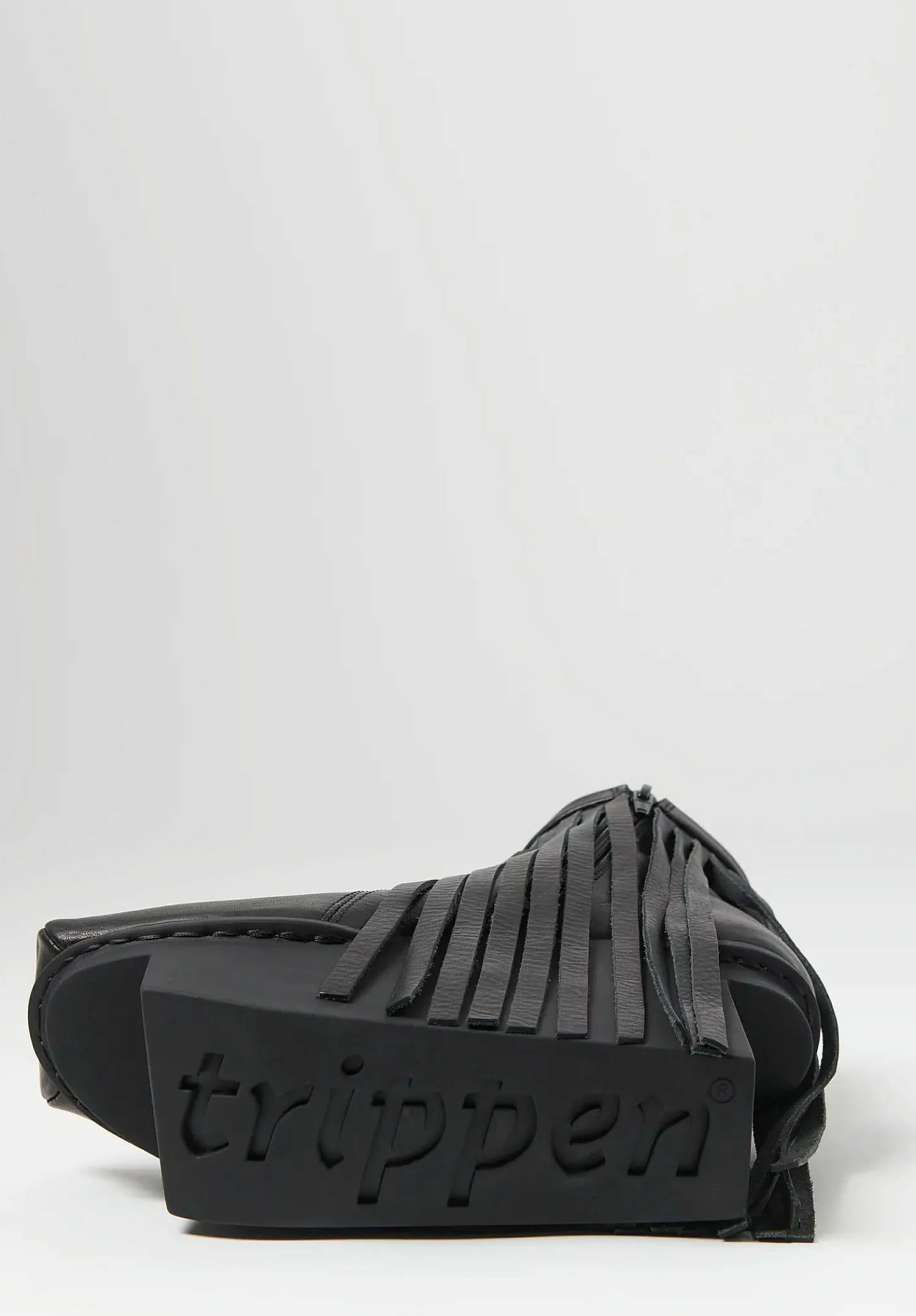 Trippen Leather Fluster Boot In Black