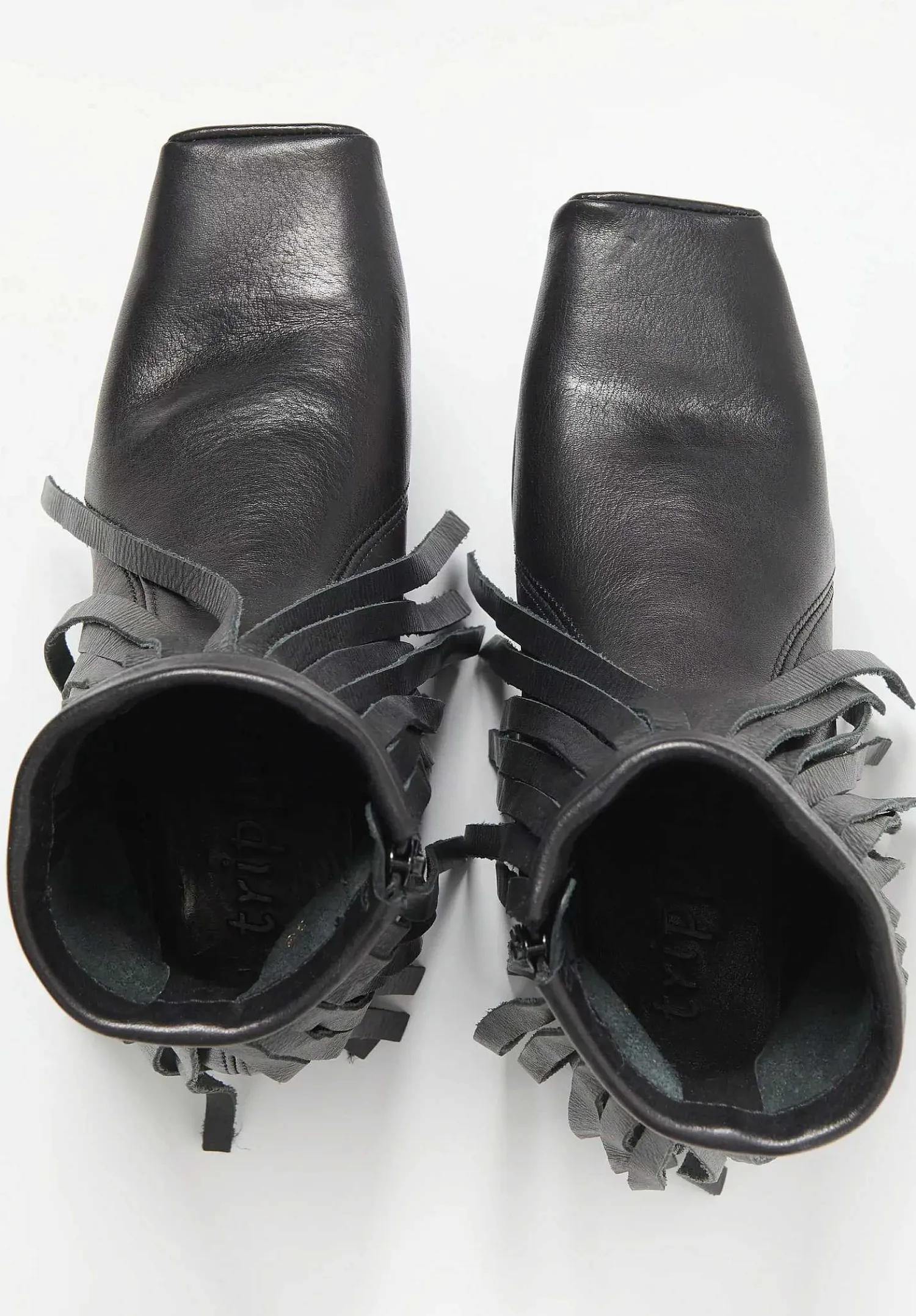Trippen Leather Fluster Boot In Black