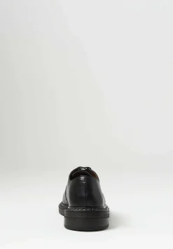 Marsèll Leather Lace Up Nasello Derby In Nero Black