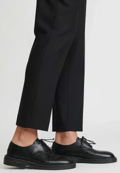 Marsèll Leather Lace Up Nasello Derby In Nero Black