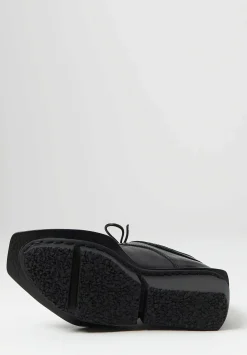 Trippen Leather Steady Shoe In Black