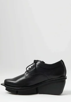 Trippen Leather Steady Shoe In Black