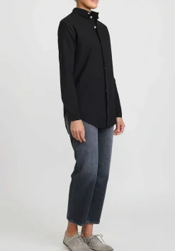 Umit Unal Lightweight Cotton Shirt In Black