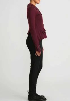Rundholz Black Label Linen Cotton Stretch Skinny Pants In Black