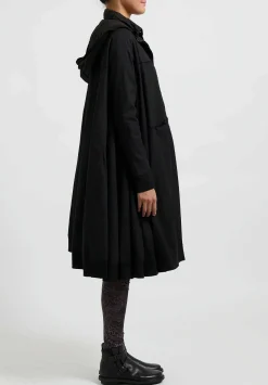 Rundholz Dip Long Sleeve Patch & Pocket Coat In Black