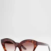 Lapima Manuela Sunglasses In Havana Brown