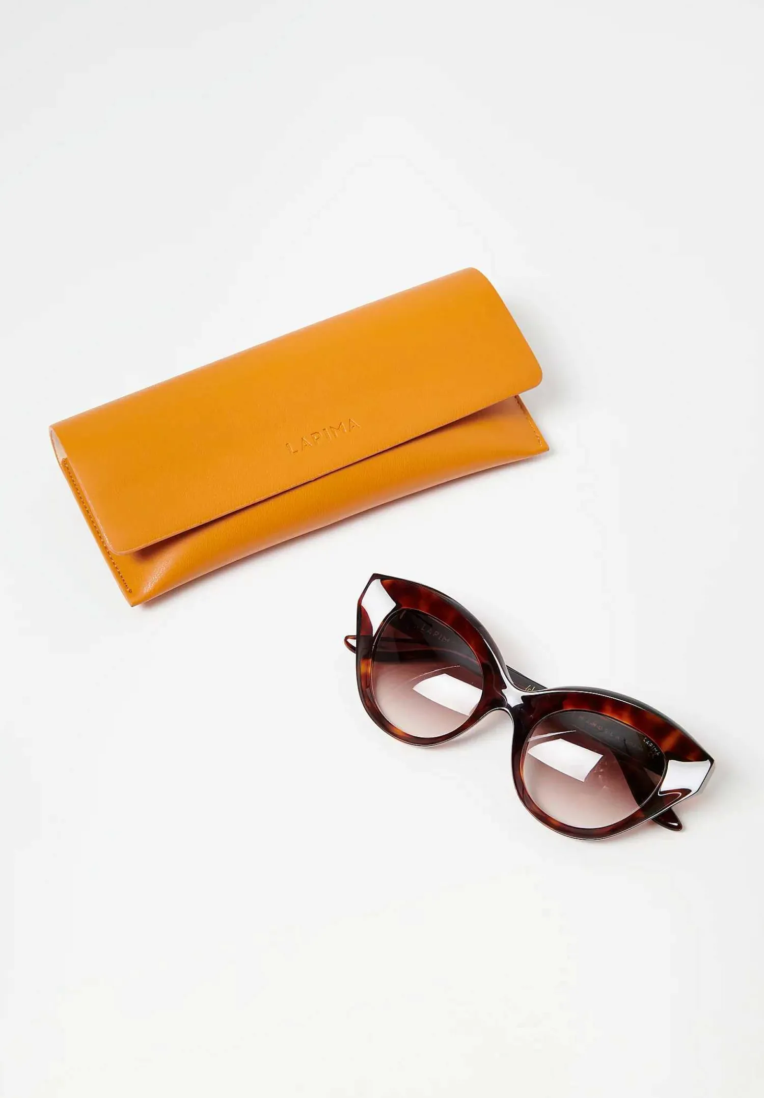 Lapima Manuela Sunglasses In Havana Brown
