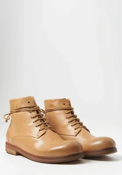 Marsèll Marsell Zucca Media Lace Up Ankle Boot In Cuoio Brown