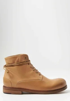 Marsèll Marsell Zucca Media Lace Up Ankle Boot In Cuoio Brown