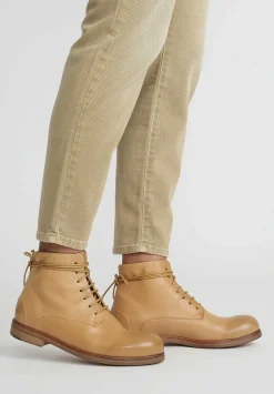 Marsèll Marsell Zucca Media Lace Up Ankle Boot In Cuoio Brown