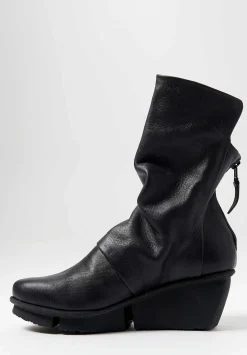 Trippen Mellow High Ankle Boot In Black