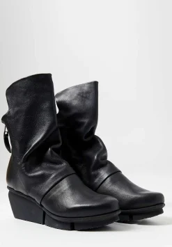 Trippen Mellow High Ankle Boot In Black
