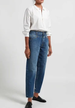 Closed Mid-Rise Jeans In Dark Blue