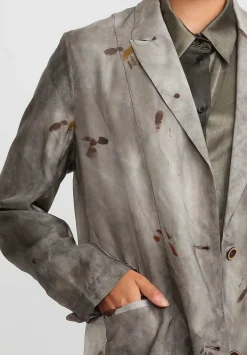 Uma Wang Moulay Katia Jacket In Dark Grey