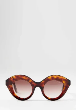 Lapima Nina Sunglasses In Havana Brown