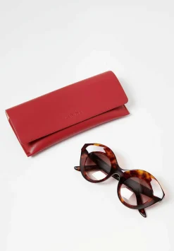 Lapima Nina Sunglasses In Havana Brown