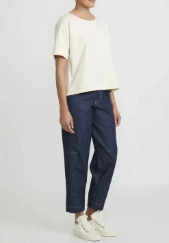 Toogood Organic Cotton Denim Engineer Jeans In Indigo Blue