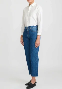 Closed Organic Cotton Milo Jeans In Dark Blue