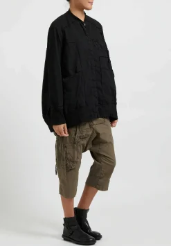 Rundholz Dip Patch & Pocket Jacket In Black