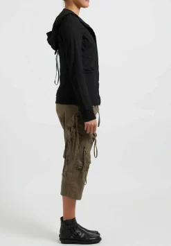 Rundholz Dip Patch & Pocket Racer Jacket In Black