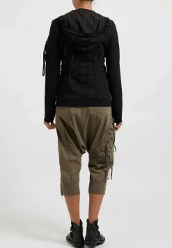 Rundholz Dip Patch & Pocket Racer Jacket In Black