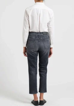Closed Pedal Pusher'' Jeans In Dark Grey