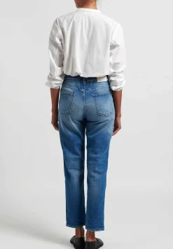 Closed Pedal Pusher'' Jeans In Mid Blue