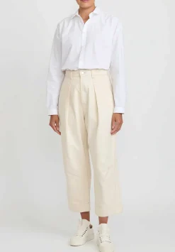 Toogood Raw Organic Cotton Skipper Jean In Natural White