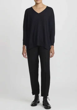 Antonelli Rhondiola Tapered Pants In Nero Black