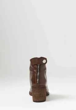 Officine Creative Sarah Ignis Bootie In Cigar Brown