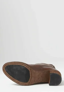 Officine Creative Sarah Ignis Bootie In Cigar Brown