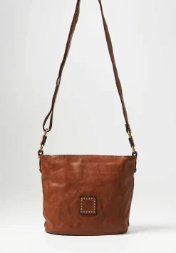 Campomaggi Secchiello Bucket Bag In Cognac Brown