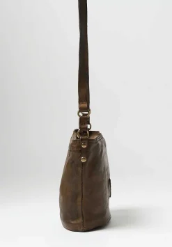 Campomaggi Secchiello'' Bucket Bag In Verde Military Green