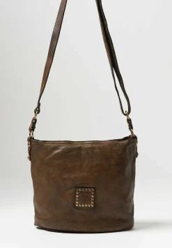 Campomaggi Secchiello'' Bucket Bag In Verde Military Green