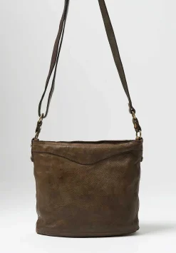 Campomaggi Secchiello'' Bucket Bag In Verde Military Green