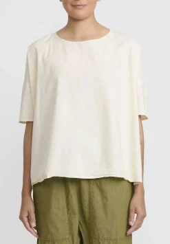 Album di Famiglia Serie Numerata Cotton Light T-Shirt In Natural White