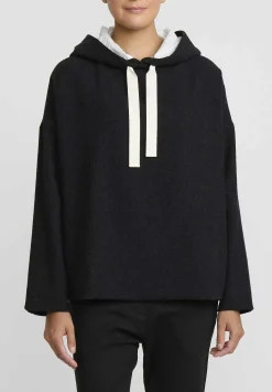 Album di Famiglia Serie Numerata Wool & Cashmere Hoodie In Slate Grey