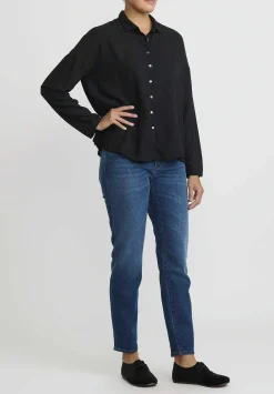 Album di Famiglia Short Collar Shirt In Black