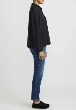 Album di Famiglia Short Collar Shirt In Black