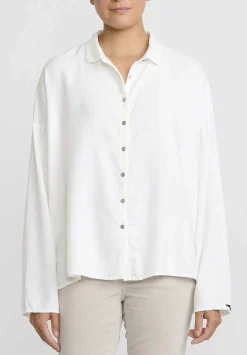 Album di Famiglia Short Collar Shirt In Milk White