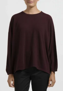 Hania New York Short Sasha Sweater In Bakelite Brown